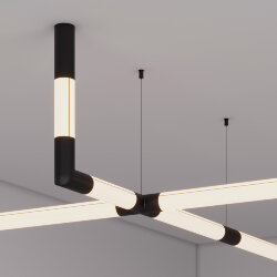 Соединитель профиля ROUND-D36-360-X90 (Arlight, Алюминий)