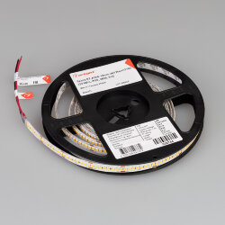 Светодиодная лента RT-А240-10mm 24V Warm2700 (22 W/m, IP20, 2835, 5m) (Arlight, высок.эфф.150 лм/Вт) 038746