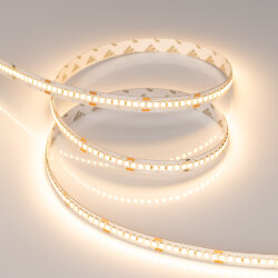 Светодиодная лента RT-А240-10mm 24V Warm2700 (22 W/m, IP20, 2835, 5m) (Arlight, высок.эфф.150 лм/Вт) 038746