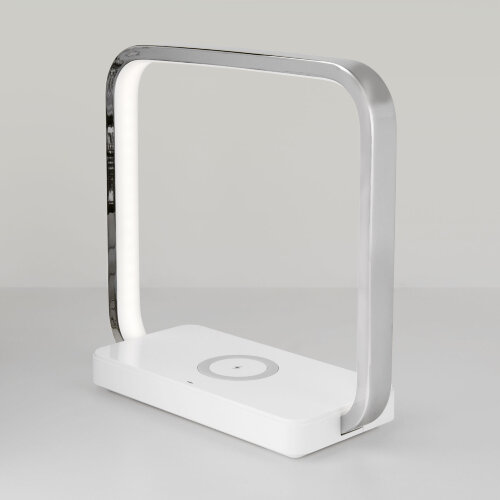 Светодиодная настольная лампа с беспроводной зарядкой QI - фото 1