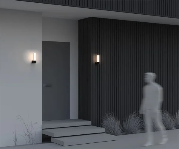 Настенный светильник (бра) Lit 3000К 8Вт IP 54 (Черный) - фото 7