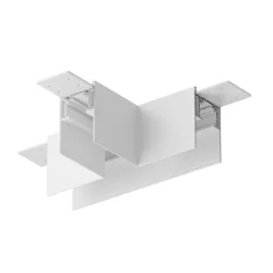 Коннектор Т-образный Gravity накладной белый (Белый) TRA010CT-41W