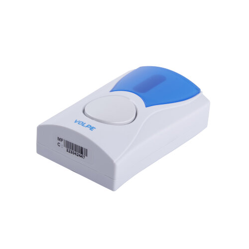 UDB-Q027 W-R1T1-16S-80M-WH Звонок беспроводной, 36 мелодий, Световая индикация, Радиус действия 80 метров, Блистерная упаковка, Белый - фото 2