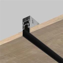 Крепеж для установки шинопровода Gravity в деревянный потолок (Серебро)