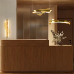 Настенный светильник (бра) Ботаника / Botanica 3000К 9Вт (Латунь) MOD513WL-L10BS3K