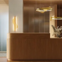 Настенный светильник (бра) Ботаника / Botanica 3000К 9Вт (Латунь) MOD513WL-L10BS3K