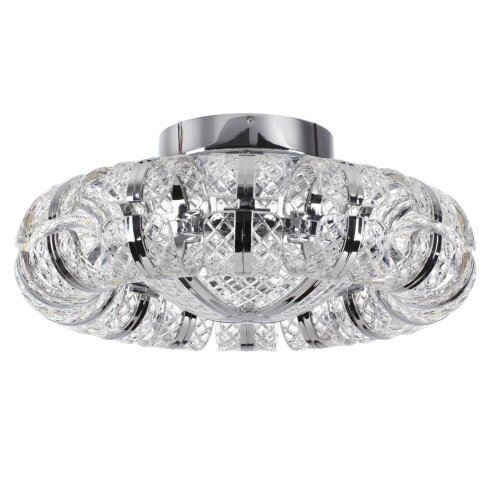 Люстра потолочная «ODEON LIGHT» 5029/104CL, серия: MIRAGE (крепление на планке). Фото 1.