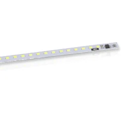 Светодиодная линейка 2835, 140 led, 220V, 15W, 1160mm, D193, warm white
