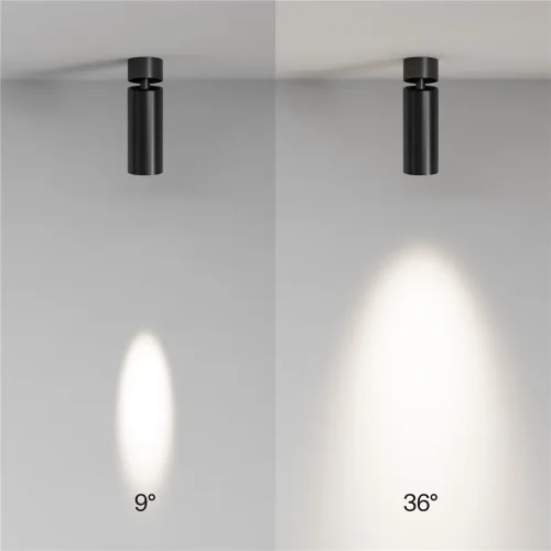 Потолочный светильник Фокус / FOCUS LED 12 Вт 4000 К 9° (Черный) C055CL-L12W4K-SS-B - фото 5
