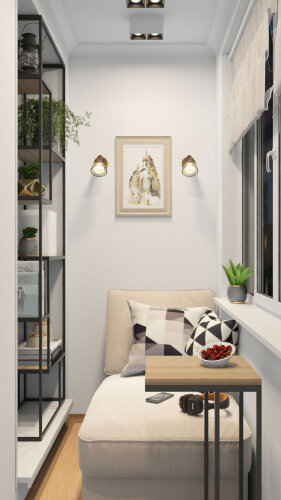 DK3035-WB Светильник накладной IP 20, 10 Вт, GU5.3, LED, белый/черный, пластик. Фото 7