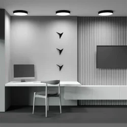 Потолочный светильник Zon 3000K 45W 120° (Черный)