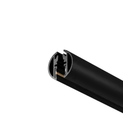 Шинопровод круглый подвесной 2 м Levity (Черный)