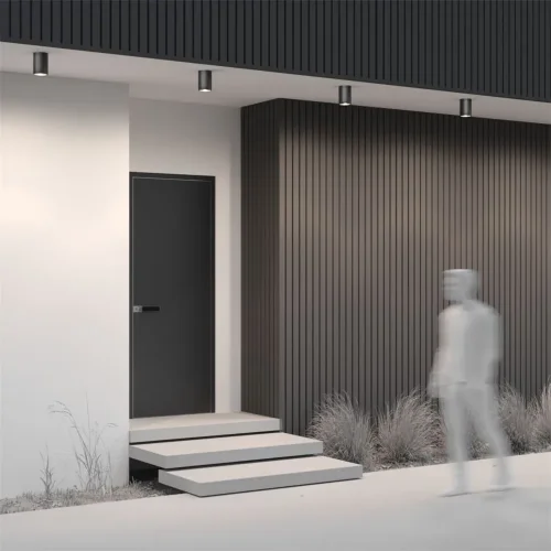 Потолочный светильник Bar 3000К 12Вт IP 65 (Графит) - фото 14