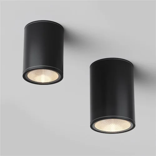 Потолочный светильник Бар / Bar 3000К 12Вт IP 65 (Графит) O306CL-L12GF - фото 10