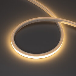 Светодиодная лента герметичная NOVA-ТОР-PU-А120-16х15mm 24V Warm3000 (10 W/m, IP68, 5m, wire х2) (Arlight, Полиуретан) 050738