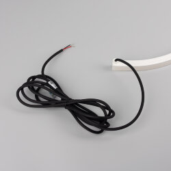 Светодиодная лента герметичная NOVA-ТОР-PU-А120-16х15mm 24V Warm3000 (10 W/m, IP68, 5m, wire х2) (Arlight, Полиуретан) 050738