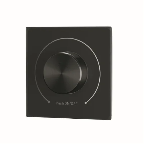 Роторная панель управления DALI DT6 DIM (Черный) - фото