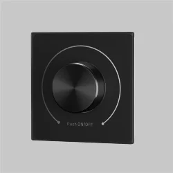 Роторная панель управления DALI DT6 DIM (Черный)