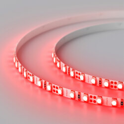 Светодиодная лента RT-А120-5mm 12V Red (9.6 W/m, IP20, 2835, 5m) (Arlight, 9.6 Вт/м, IP20) 015001(2)