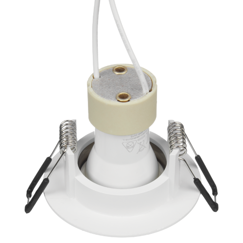 Светильник WOLTA WDL-MR11/02W-R под лампу MR11 с цоколем GU10 Белый ACENTO - фото 5.