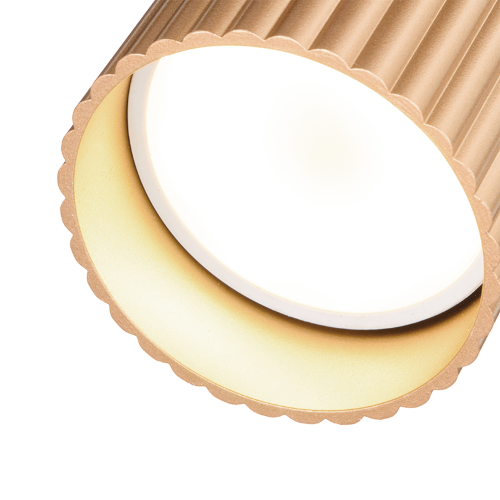 Трековый светильник WOLTA WTL-GU10/18WG-1 под лампу GU10 Белый / золотой DUO - фото 6.