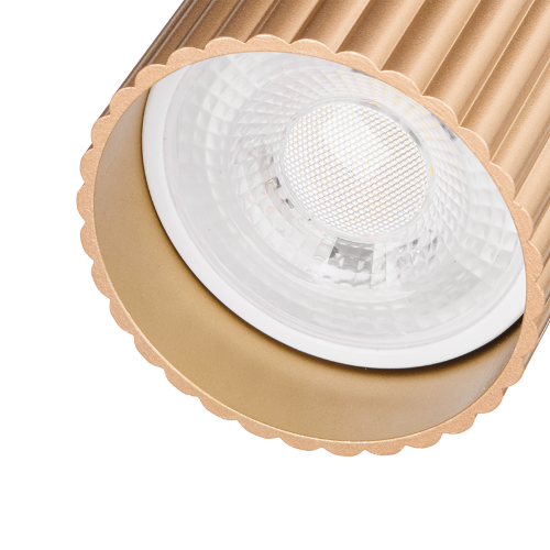 Трековый светильник WOLTA WTL-GU10/18WG-1 под лампу GU10 Белый / золотой DUO - фото 7.