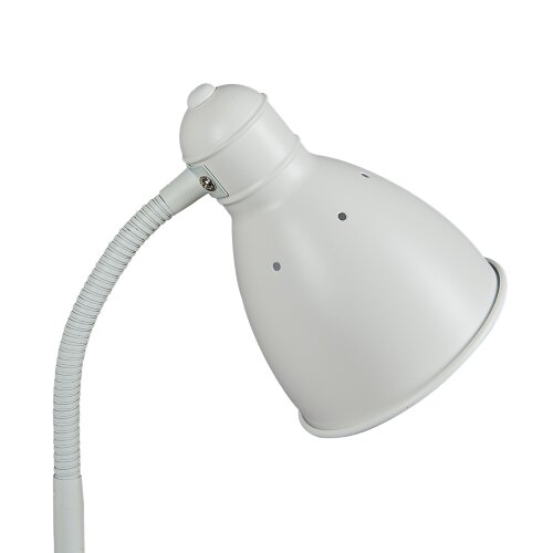 UML-B701 E27 WHITE Светильник настольный, 60W, Цоколь Е27, Механический выключатель, Белый - фото 4