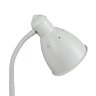 UML-B701 E27 WHITE Светильник настольный, 60W, Цоколь Е27, Механический выключатель, Белый - фото 4