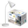 UML-B701 E27 WHITE Светильник настольный, 60W, Цоколь Е27, Механический выключатель, Белый - фото 15