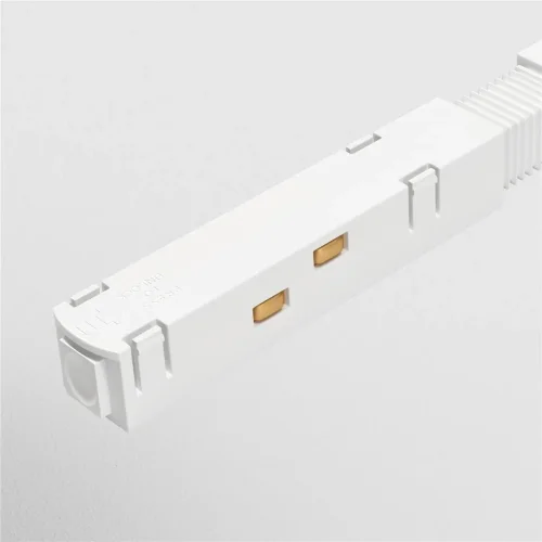 Коннектор питания прямой S35 белый (Белый) - фото 2