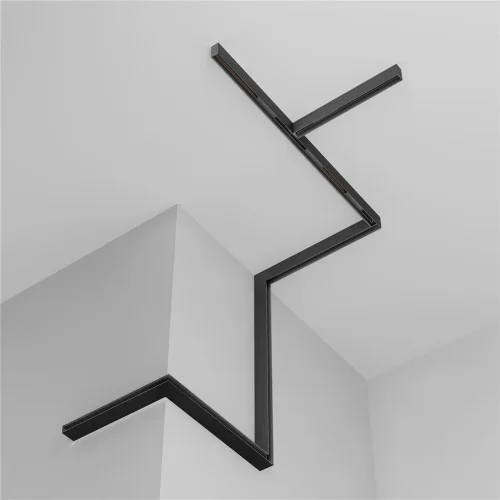 Шинопровод 1 м Exility накладной/подвесной черный (Черный) - фото 4