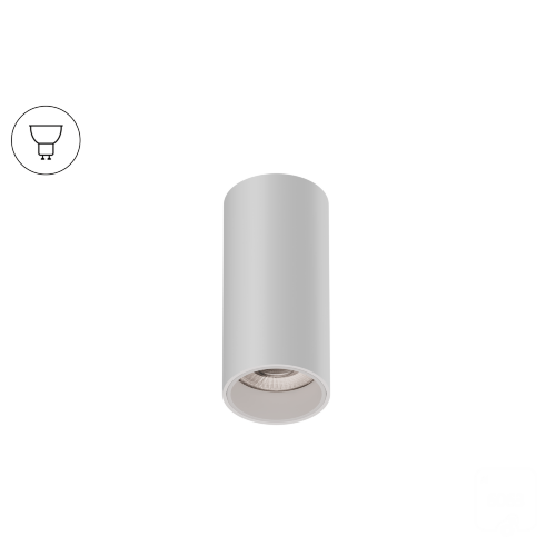 Накладной светильник Trunk (RAL9003/D55 — GU10) - фото 1
