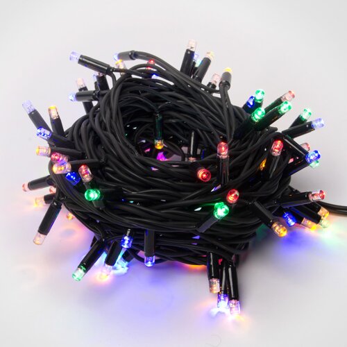 ULD-S1000-120-DBA MULTI IP67 Гирлянда светодиодная с контроллером, 10м, 120 светодиодов, Разноцветный свет, Провод черный - фото 2