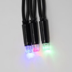 ULD-S1000-120-DBA MULTI IP67 Гирлянда светодиодная с контроллером, 10м, 120 светодиодов, Разноцветный свет, Провод черный