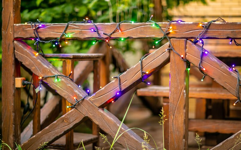 ULD-S1000-120-DBA MULTI IP67 Гирлянда светодиодная с контроллером, 10м, 120 светодиодов, Разноцветный свет, Провод черный - фото 6