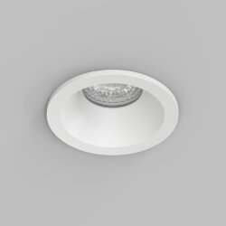 Встраиваемый влагозащищённый светильник COVE, IP44, до 15 Вт LED, GU10, алюминий, белый, Denkirs DK2130-WH