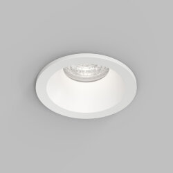 Встраиваемый влагозащищённый светильник COVE, IP44, до 15 Вт LED, GU10, алюминий, белый, Denkirs DK2130-WH