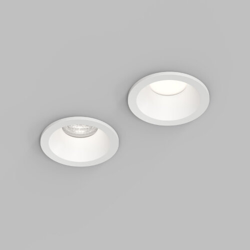 Встраиваемый влагозащищённый светильник COVE, IP44, до 15 Вт LED, GU10, алюминий, белый. Фото 4
