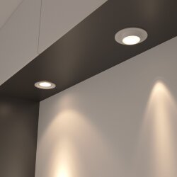 Встраиваемый светодиодный светильник с регулировкой угла освещения 9919 LED 10W 4200K белый (052459)