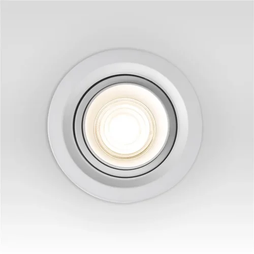 Встраиваемый светодиодный светильник с регулировкой угла освещения 9919 LED 10W 4200K белый - фото 8