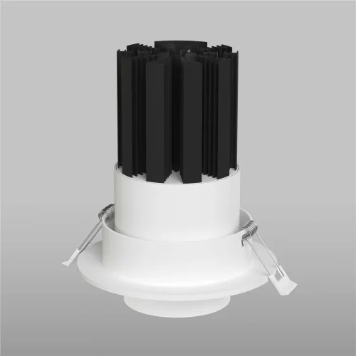 Встраиваемый светодиодный светильник с регулировкой угла освещения 9919 LED 10W 4200K белый - фото 9