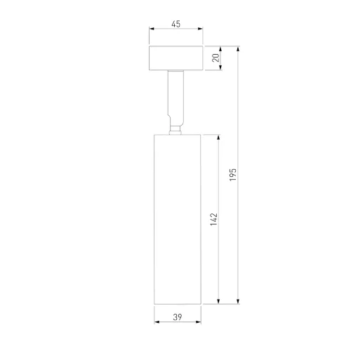 Светодиодный светильник Diffe серебряный 85239/01 - фото 3