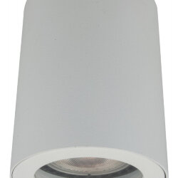 Накладной светильник влагозащ., IP 44, 15 Вт, GU10, белый, алюминий, Denkirs DK3007-WH