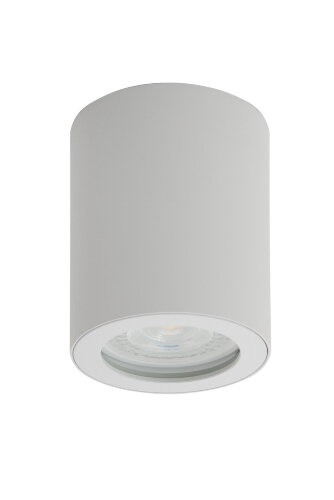 DK3007-WH Накладной светильник влагозащ., IP 44, 15 Вт, GU10, белый, алюминий.