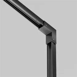 Коннектор внешний для профиля Elasity IP (Черный)