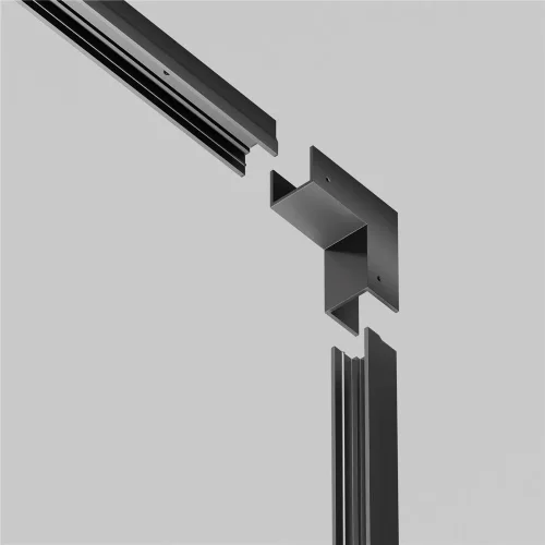 Коннектор внешний для профиля Elasity IP (Черный) - фото 4