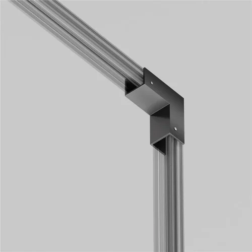 Коннектор внешний для профиля Elasity IP (Черный) - фото 5