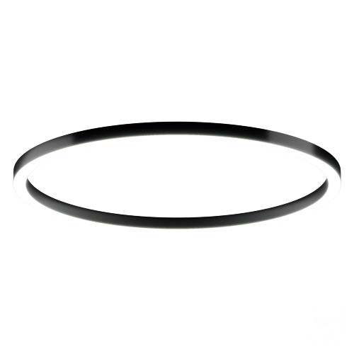 Светильник 6063 кольцо (RAL9005/1050mm/LT70 — 4K/99W) - фото 1