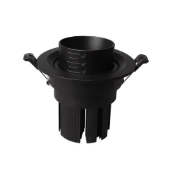 Встраиваемый светильник Elem 1x12Вт 3000K 15°-60° (Черный)