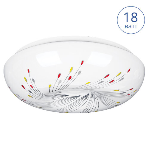 Светодиодный светильник Luminarte C02LLW18W 18Вт 6000К - фото.